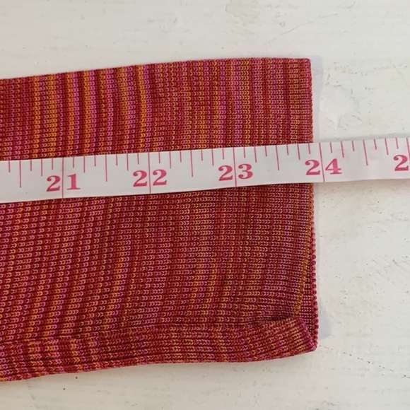 T15 ZARA Novelty cactus print sweater with cloth buttons size small pink orange - Picture 12 of 13